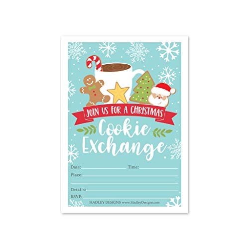 Winter Party Invitations | Set of 25 | Cards & Party