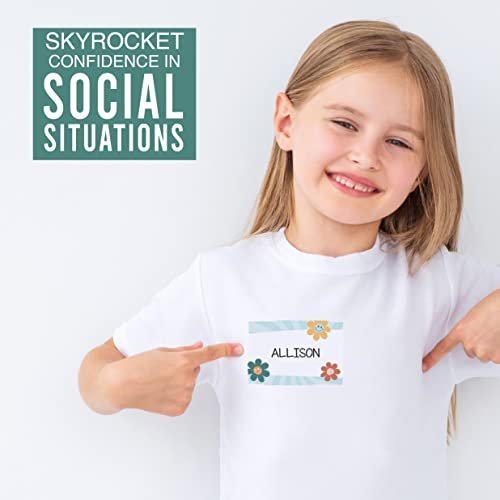 Name Tag Stickers | Set of 56 | Classroom Supplies