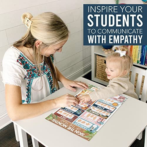 ASL Posters | Set of 8 | American Sign Language