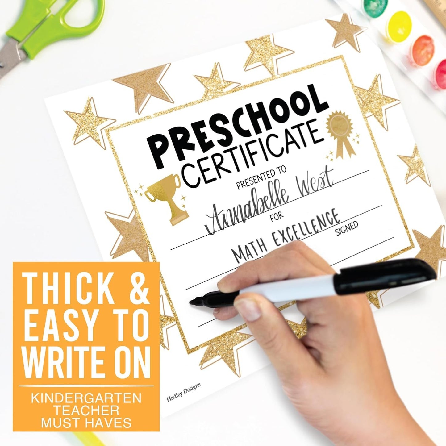 25 Gold Star Preschool Graduation Certificates - Prek Diploma Certificate Of Achievement, Preschool Diploma Certificate For Kids, Preschool Certificate, Pre K Certificate, Prek Graduation Certificates