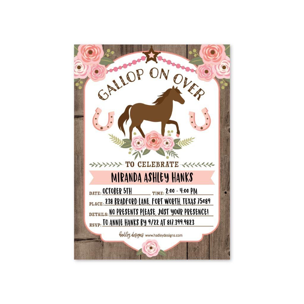 Birthday Girl Invitations | Set of 25 | Kid's Party
