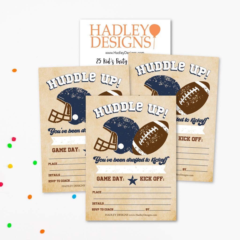 Boys Birthday Invitations | Set of 25 | Kid's Party