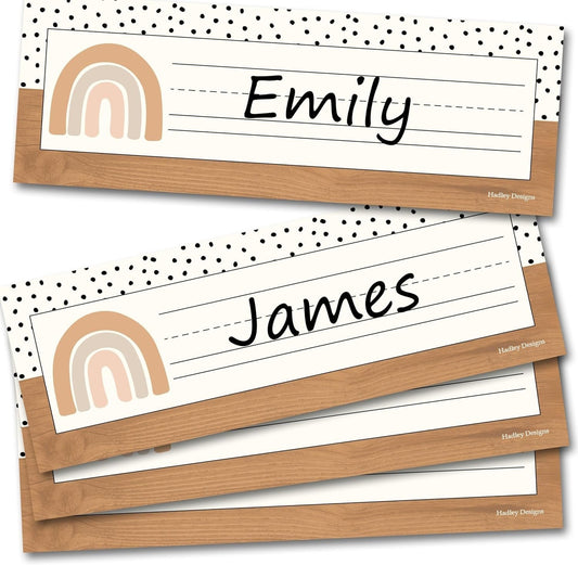 Neutral Classsroom Labels | Set of 25 | Classroom Supplies