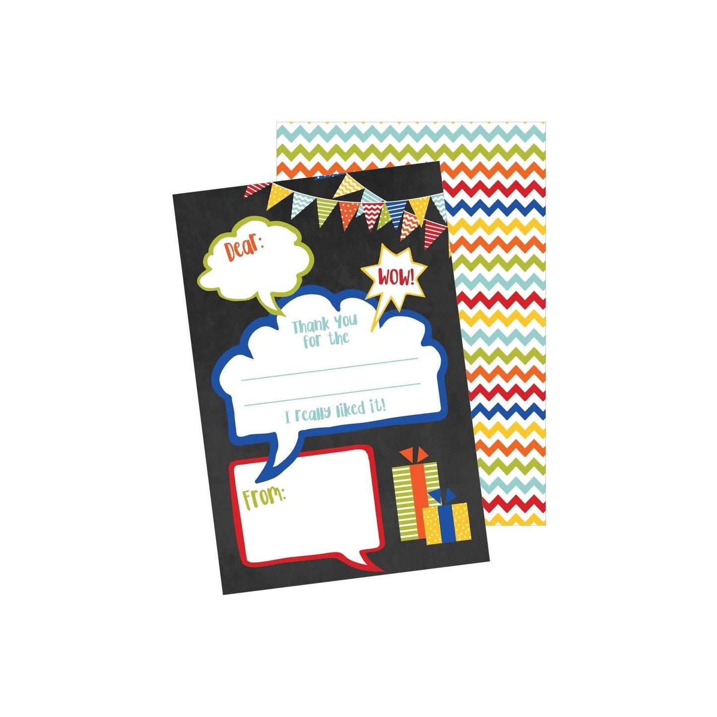 Kids Party Thank You Postcards | Set of 25 | Greeting Cards