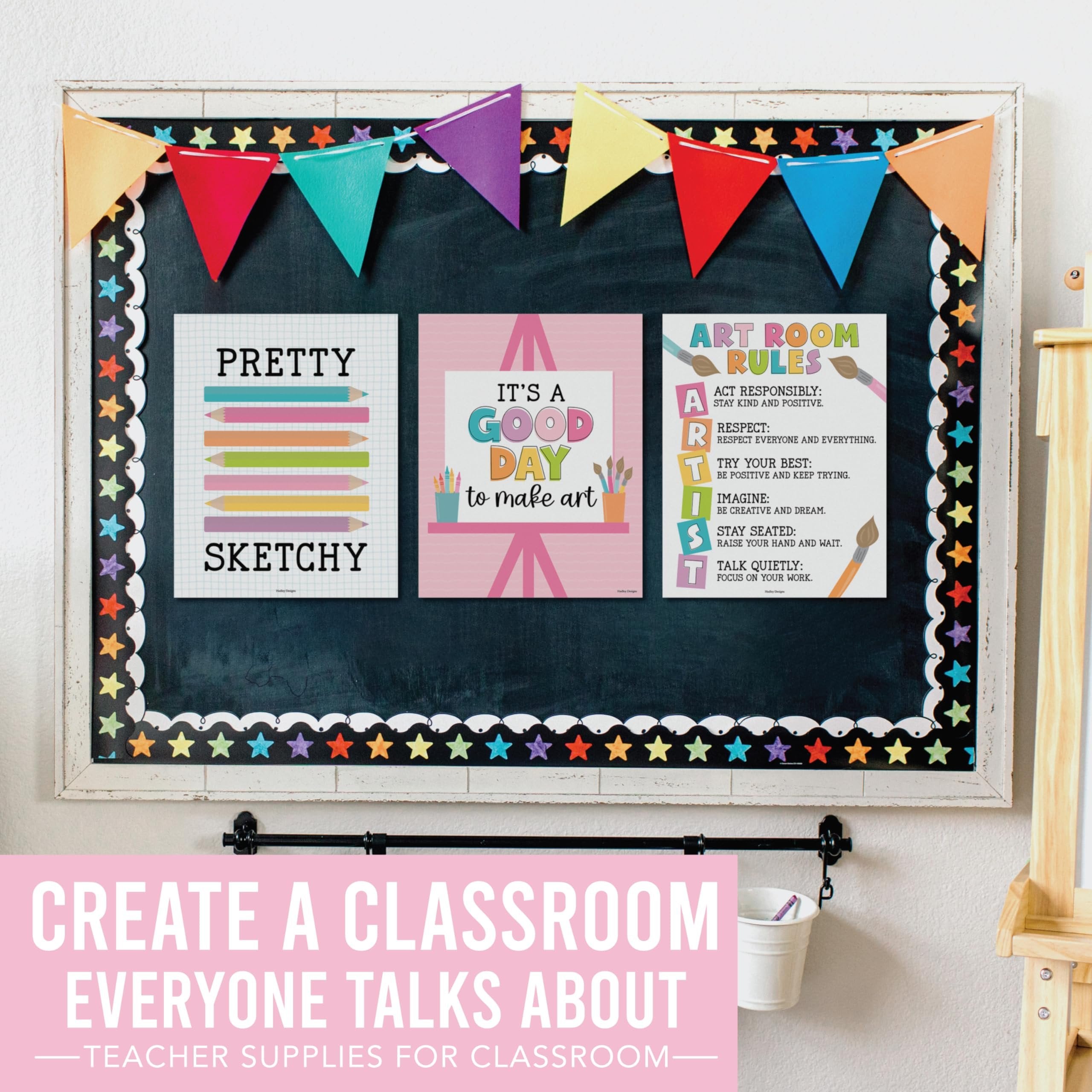 Art Motivational Posters | Set of 6 | Art Classroom Supplies