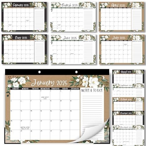 Magnolia Large Desk Calendar | 18-Month | 2025-2026 | Calendars & Planners