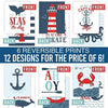 Children's Wall Art | Set of 6 | Home Decor