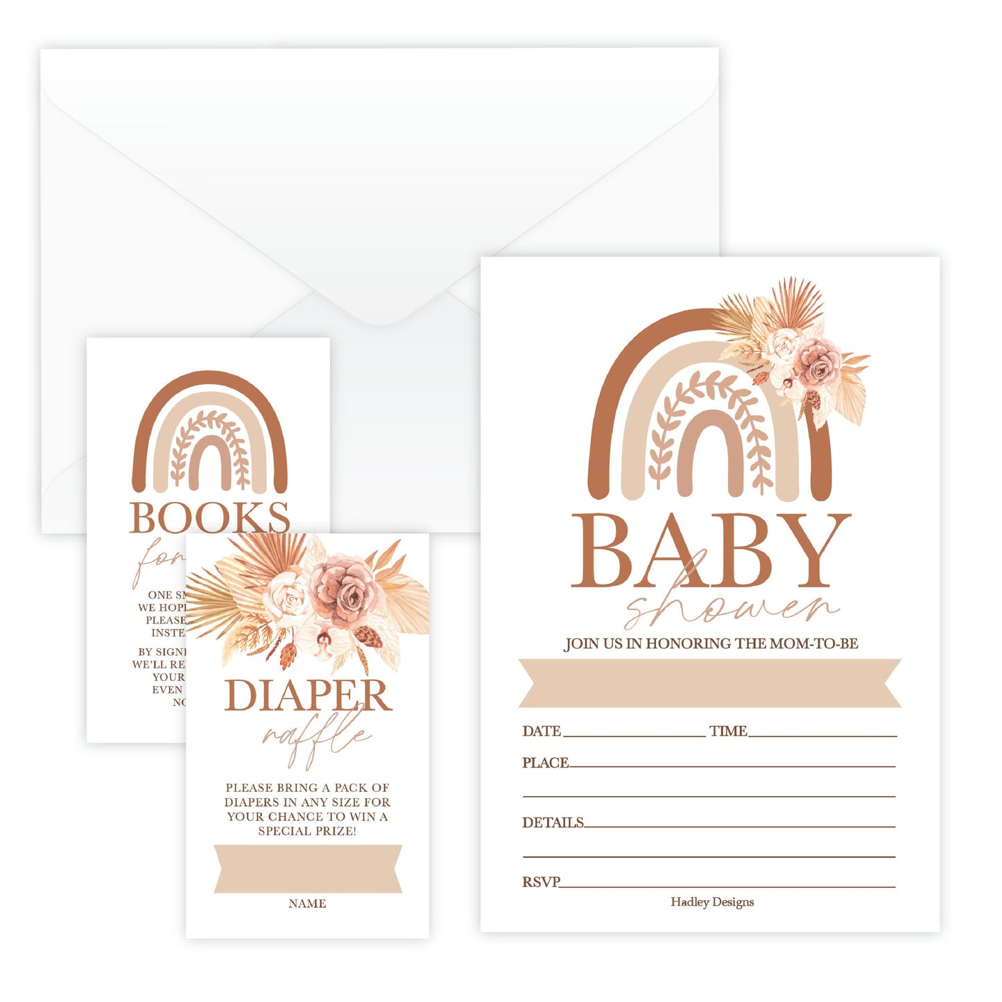 Invitation Bundles | Set of 15 | Baby Shower Supplies