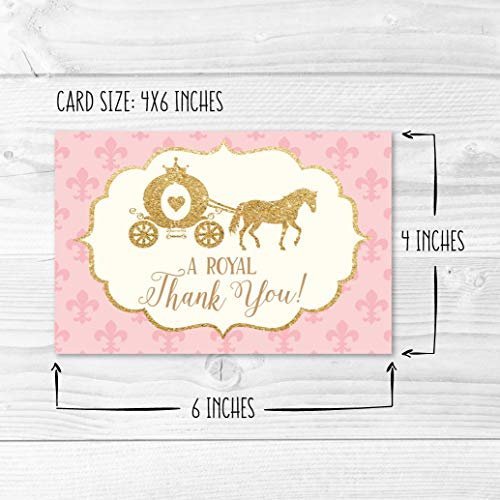 Folded Thank You Cards | Set of 24 | Kid's Party