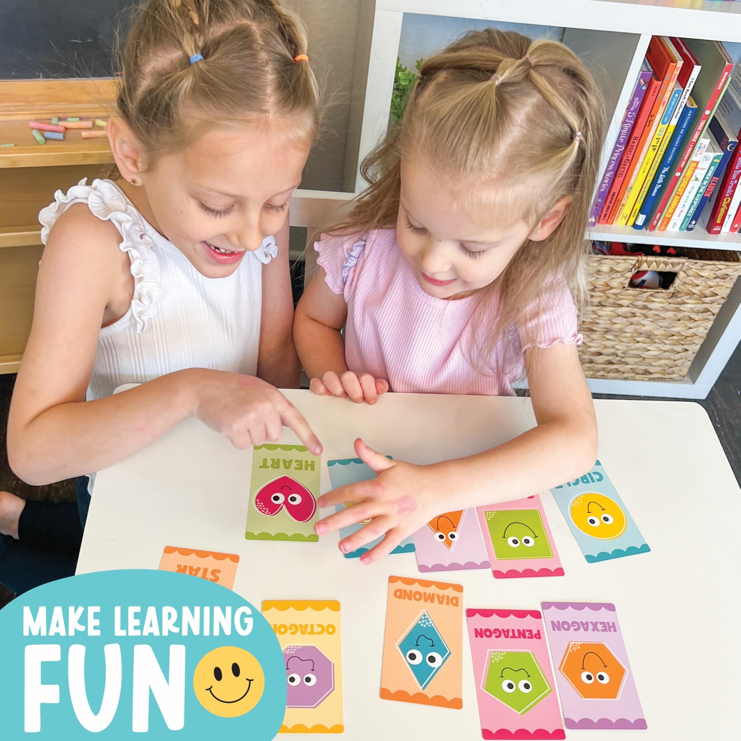 PreK Flash Cards | Set of 58 | Classroom Supplies | Educational Supplies