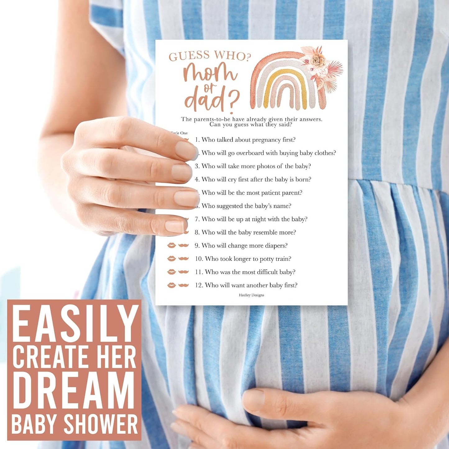 40 Boho Baby Shower Games For Girl - Baby Games For Baby Shower Bingo Game Girl, Guess Who Mommy Or Daddy Baby Shower Game, The Price Is Right Baby Shower Game, Funny Baby Shower Games Dad Jokes