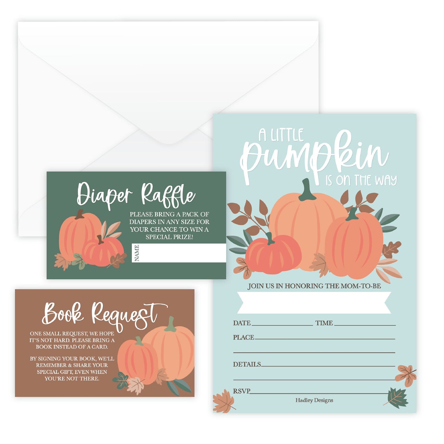 Invitation Bundles | Set of 15 | Baby Shower Supplies