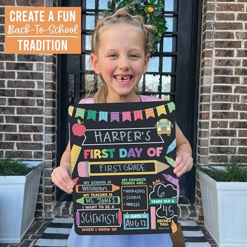 First Day of School Boards | Dry Erase | School Supplies