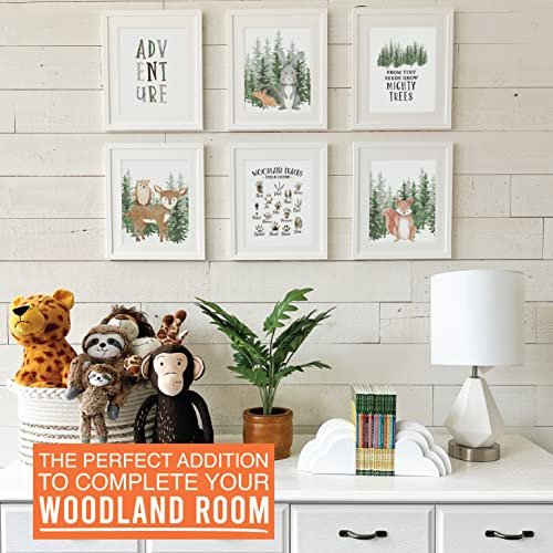 Woodland Children's Wall Art | Set of 6 | Nursery Decor