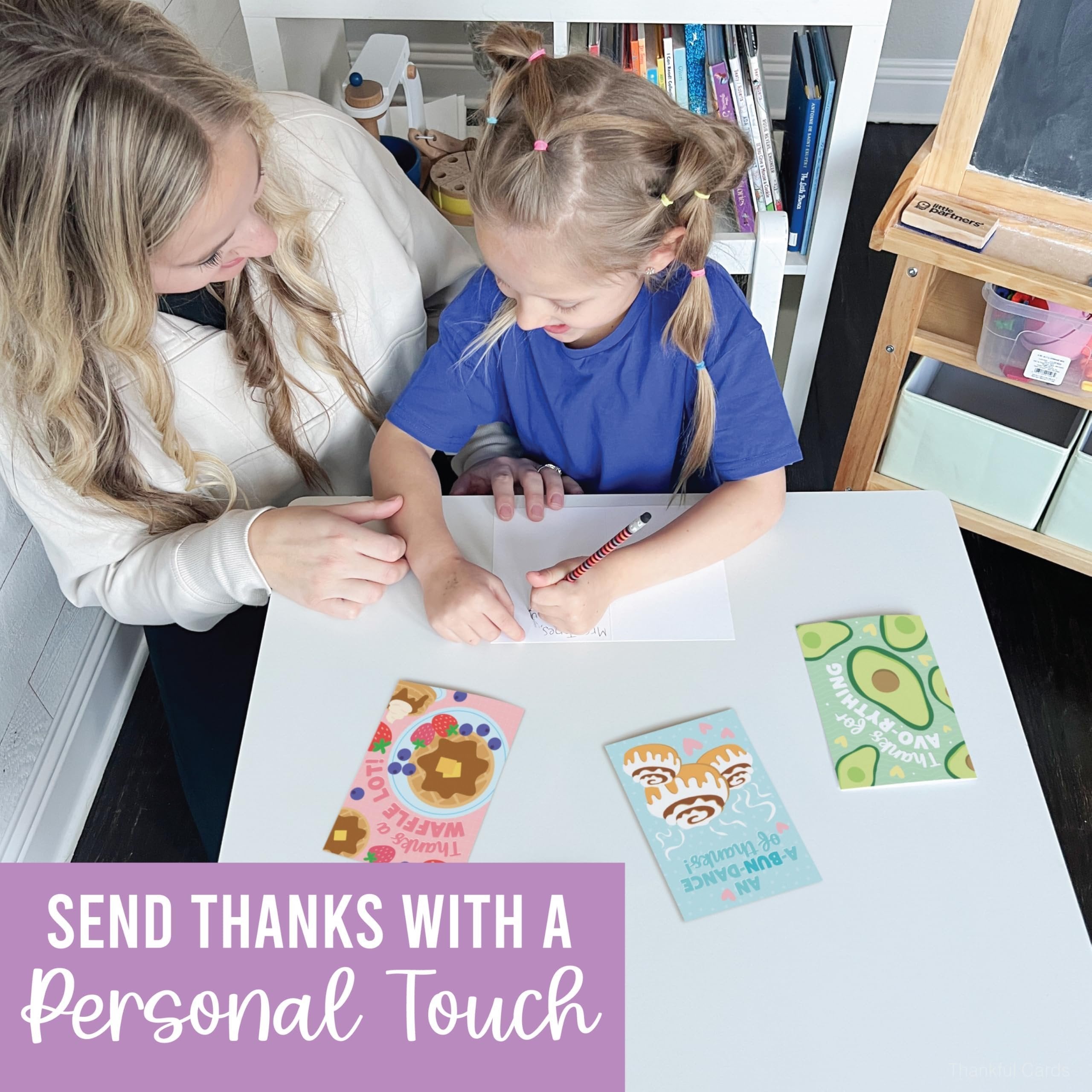 Thank You Cards | Set of 54 | Envelopes Included