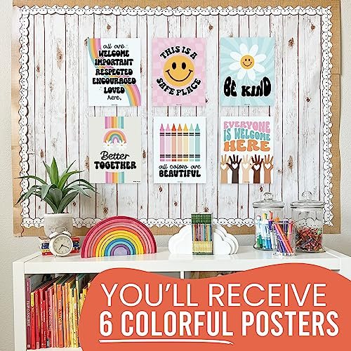 Retro Diversity Posters | Set of 6 | Educational Posters