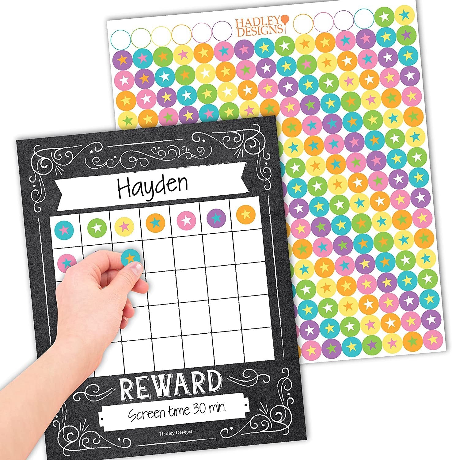 Incentive Charts | Set of 25 | Home Essentials