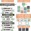 Cactus Classroom Calendar | Bulletin Board | Classroom Supplies