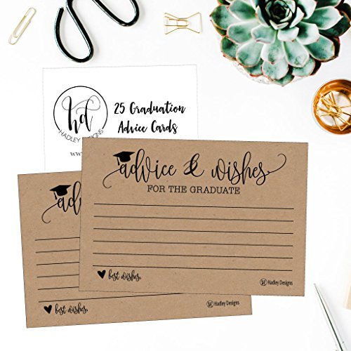 Graduation Advice Cards | Set of 25 | Cards & Party