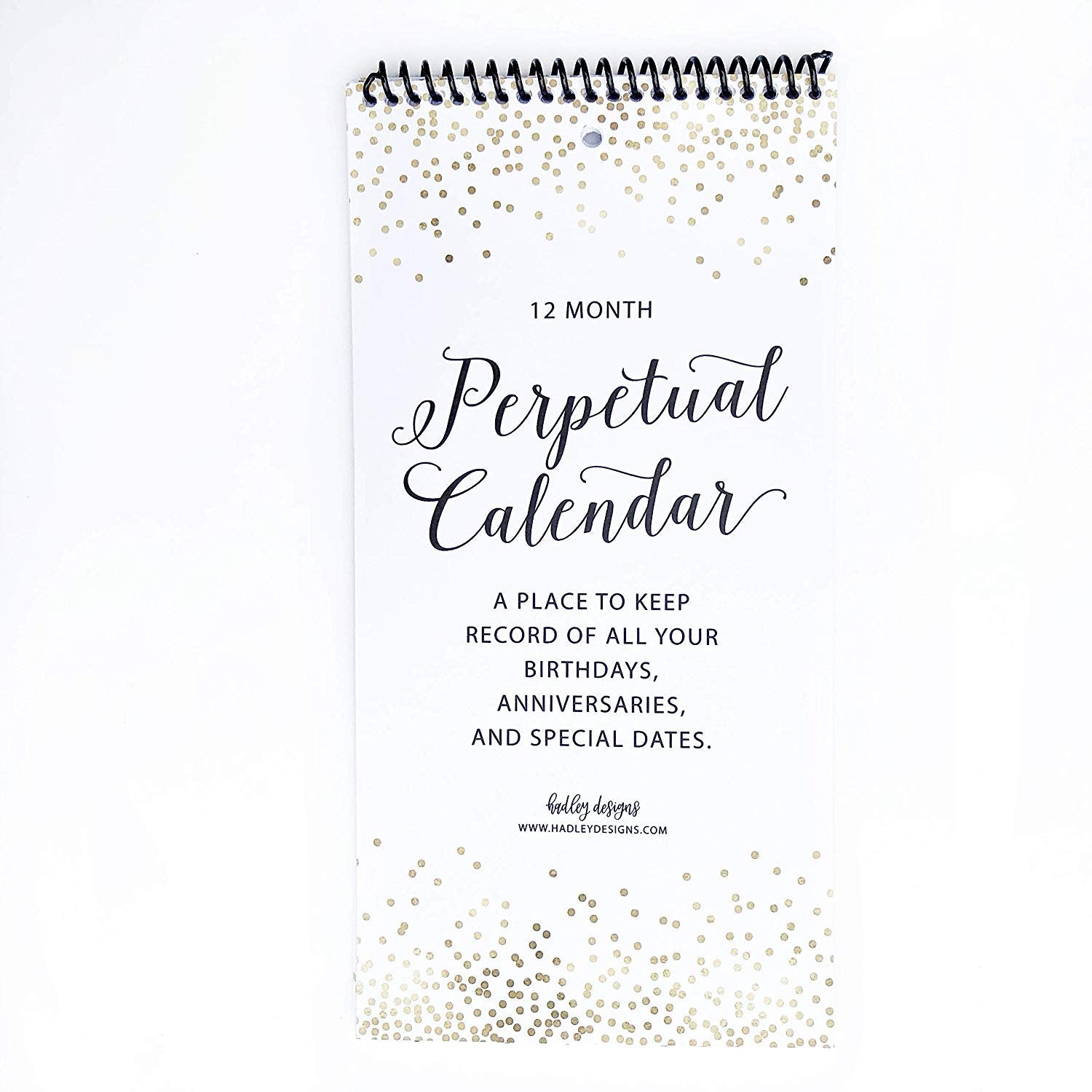 Perpetual Calendar | 12 Months | Home & Organization
