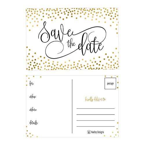 Save The Date Postcards | Set of 25 | Greeting Cards