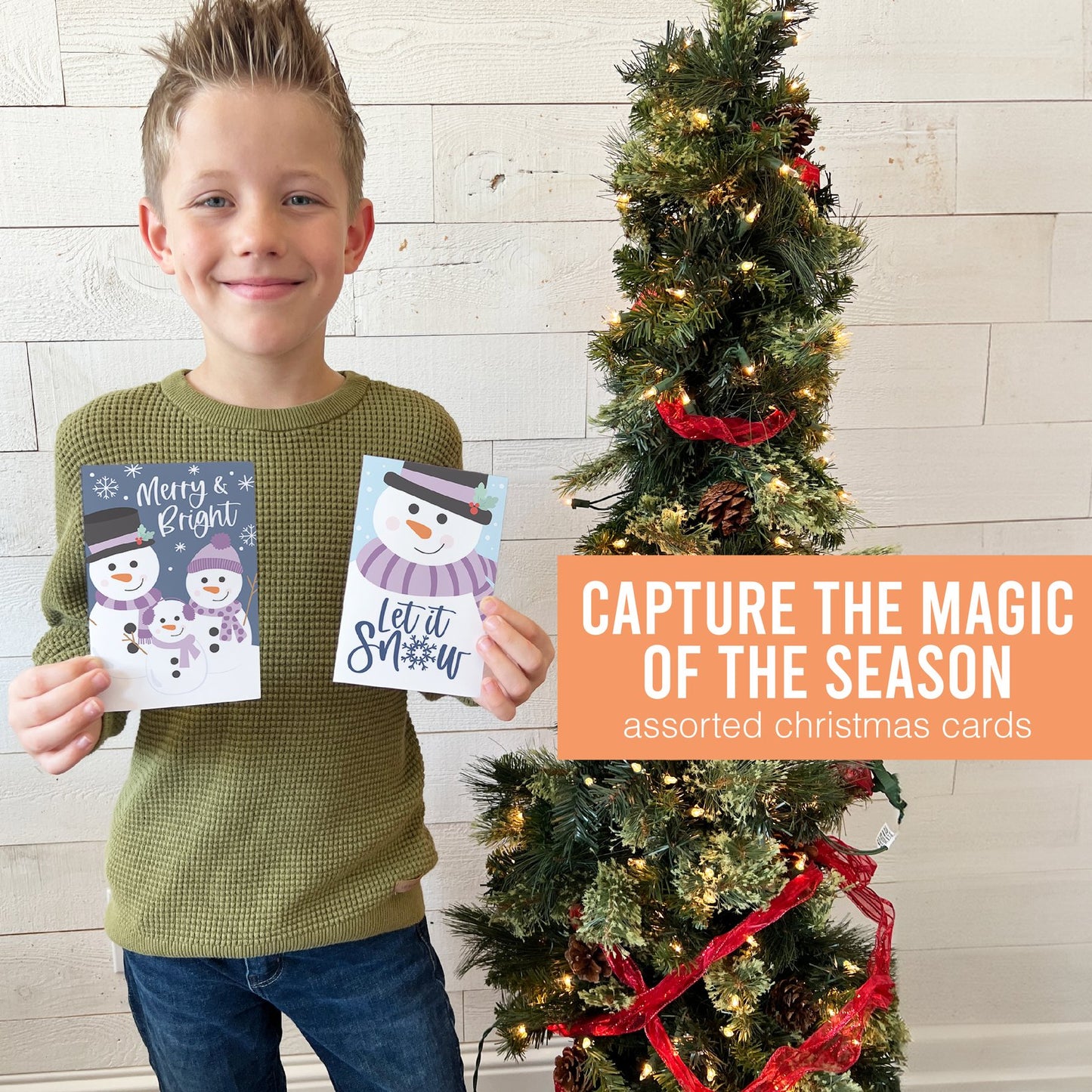 Winter Holiday Cards | Set of 24 | Cards & Party