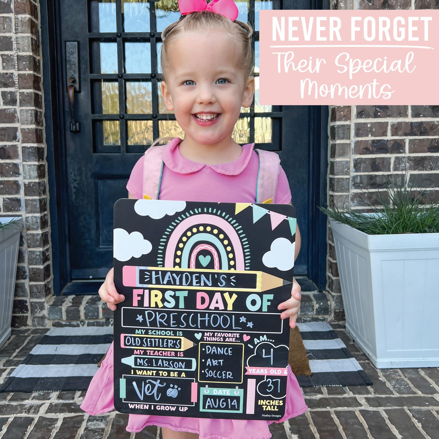 First Day of School Boards | Dry Erase | School Supplies