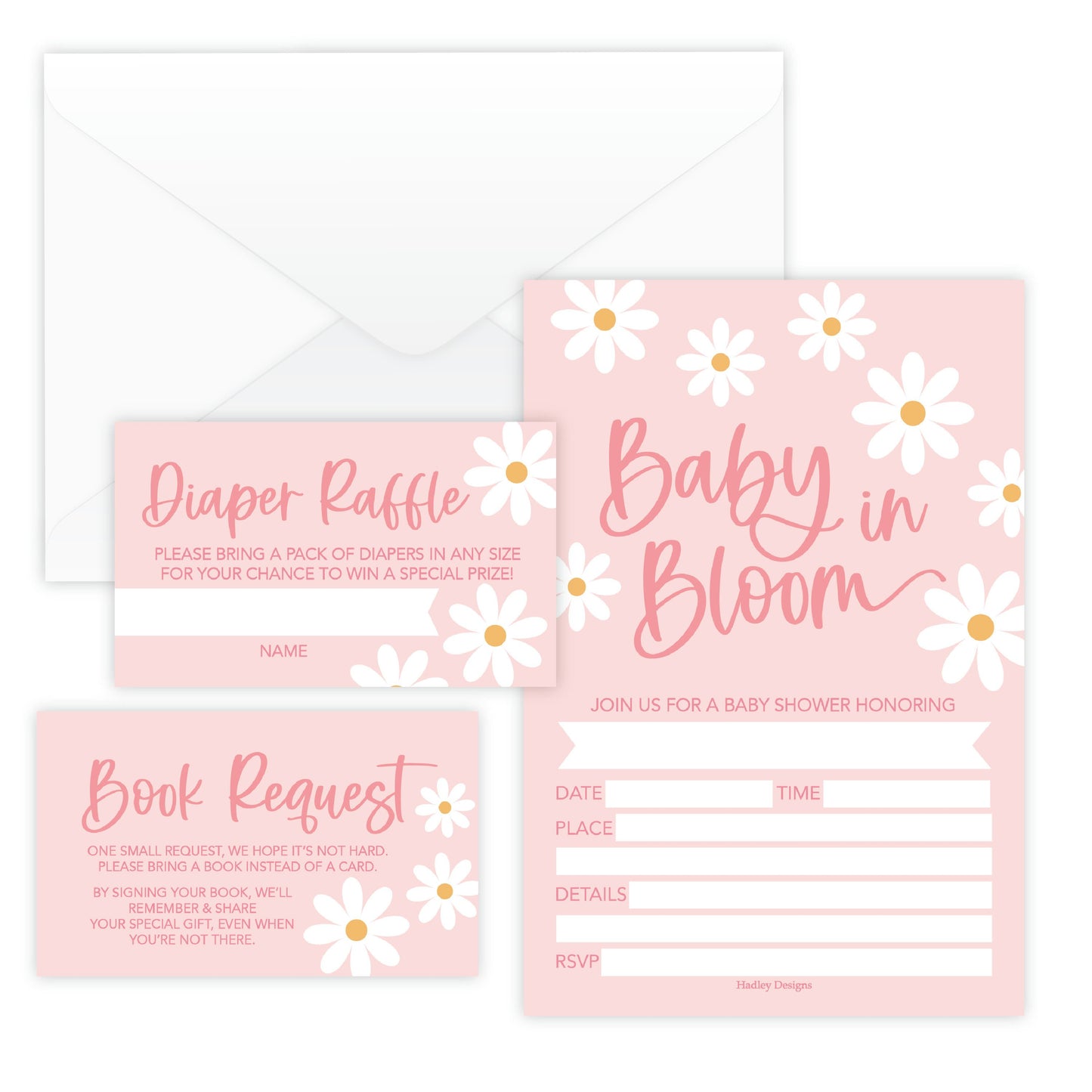 Invitation Bundles | Set of 15 | Baby Shower Supplies