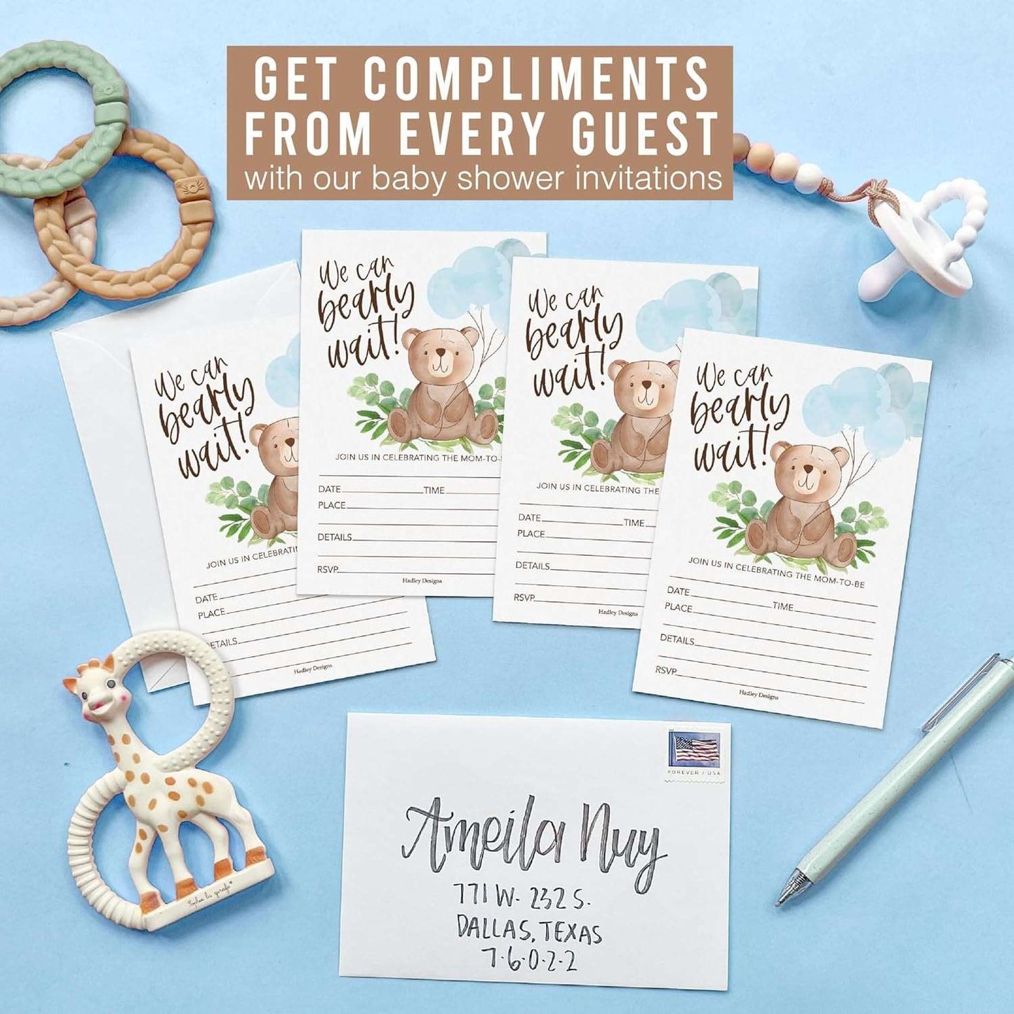 15 Bear Baby Shower Invitations For Boy Baby Shower Ideas - Boy Baby Shower Invites For Boy, Boy Baby Shower Invitations Boy With Diaper Raffle, Baby Boy Shower Invitations, Baby Invitations