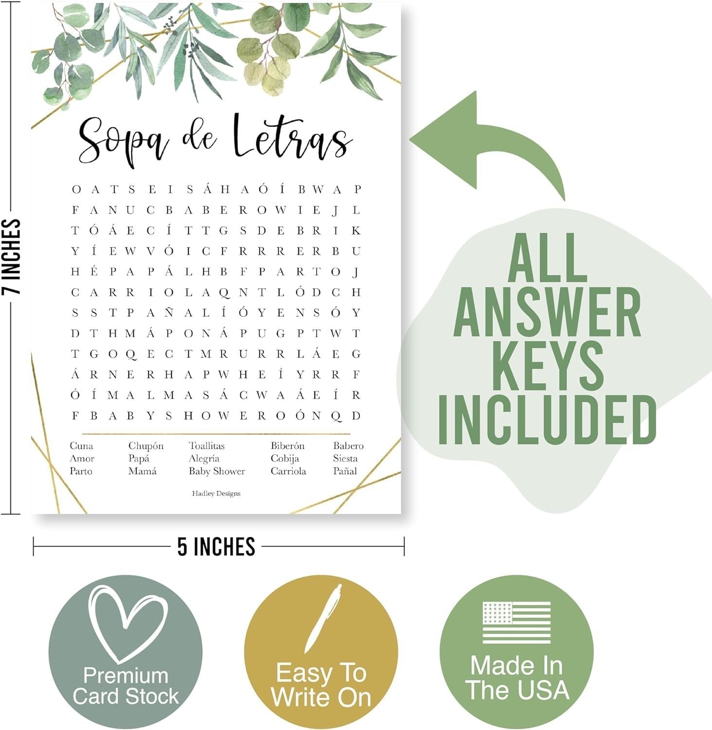 word-search-mad-libs-set-of-20-spanish-baby-shower-games-hadley-designs for Free Printable Bridal Shower Games In Spanish Word Search & Mad Libs | Set of 20 | Spanish Baby Shower Games – Hadley Designs for Free Printable Bridal Shower Games In Spanish