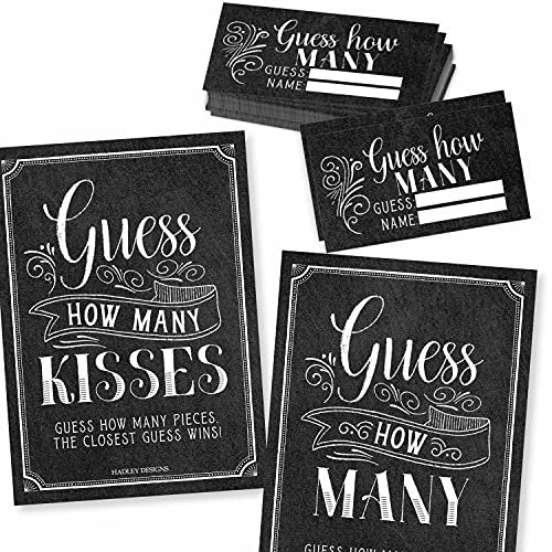Guessing Games | Set of 25 | Bridal Shower Games