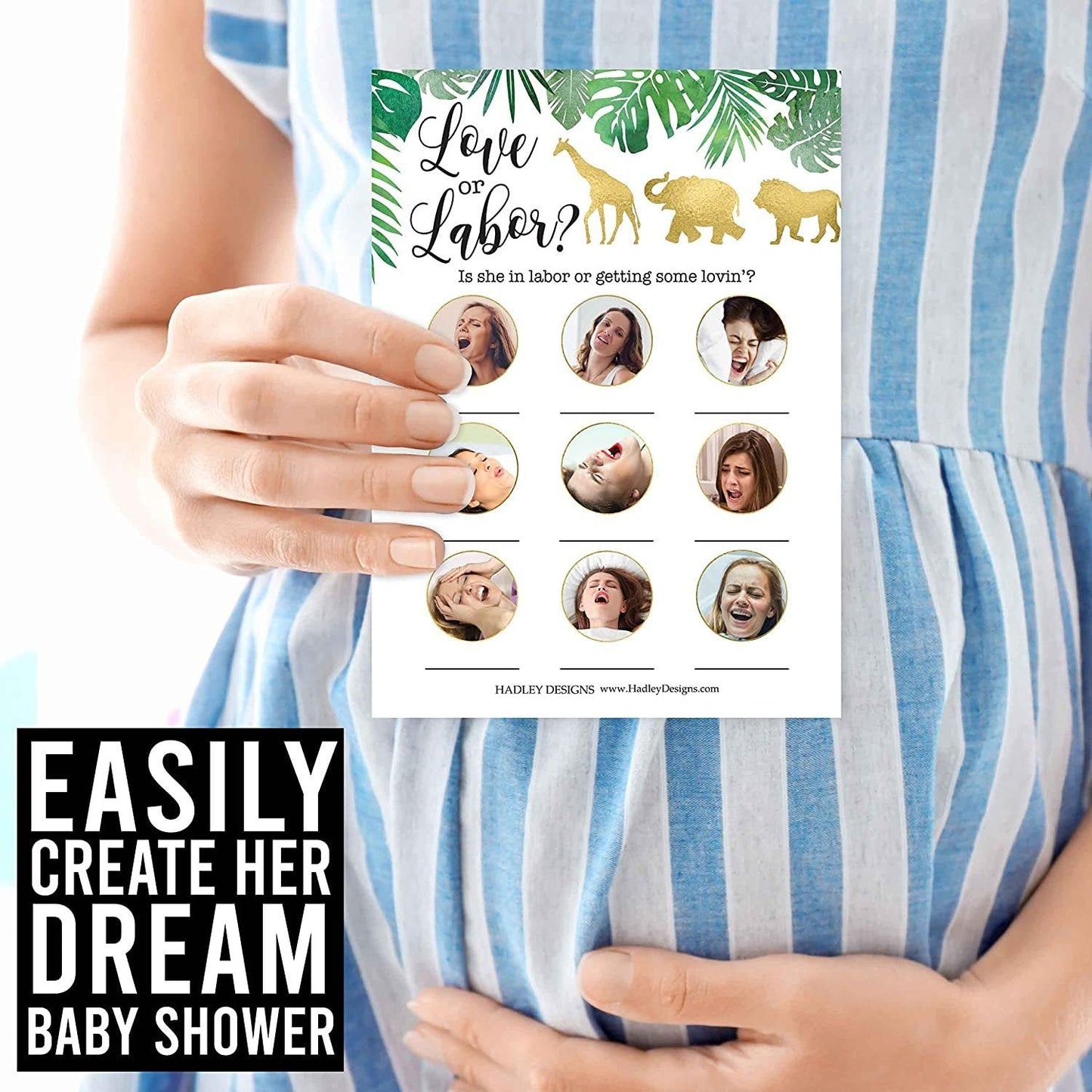 Giant Party Game Bundle | Set of 75 | Baby Shower Games