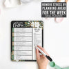 Floral Magnetic Meal Planner | Weekly | Calendar & Planners