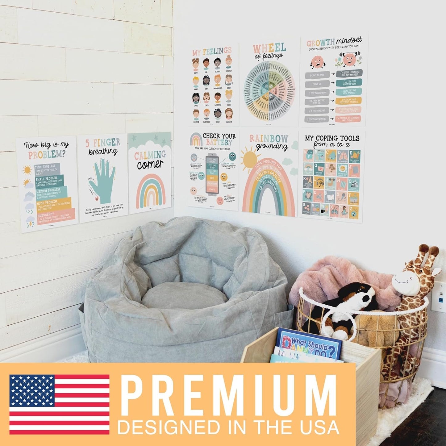 Calming Corner Posters | Set of 9 | Classroom Decor
