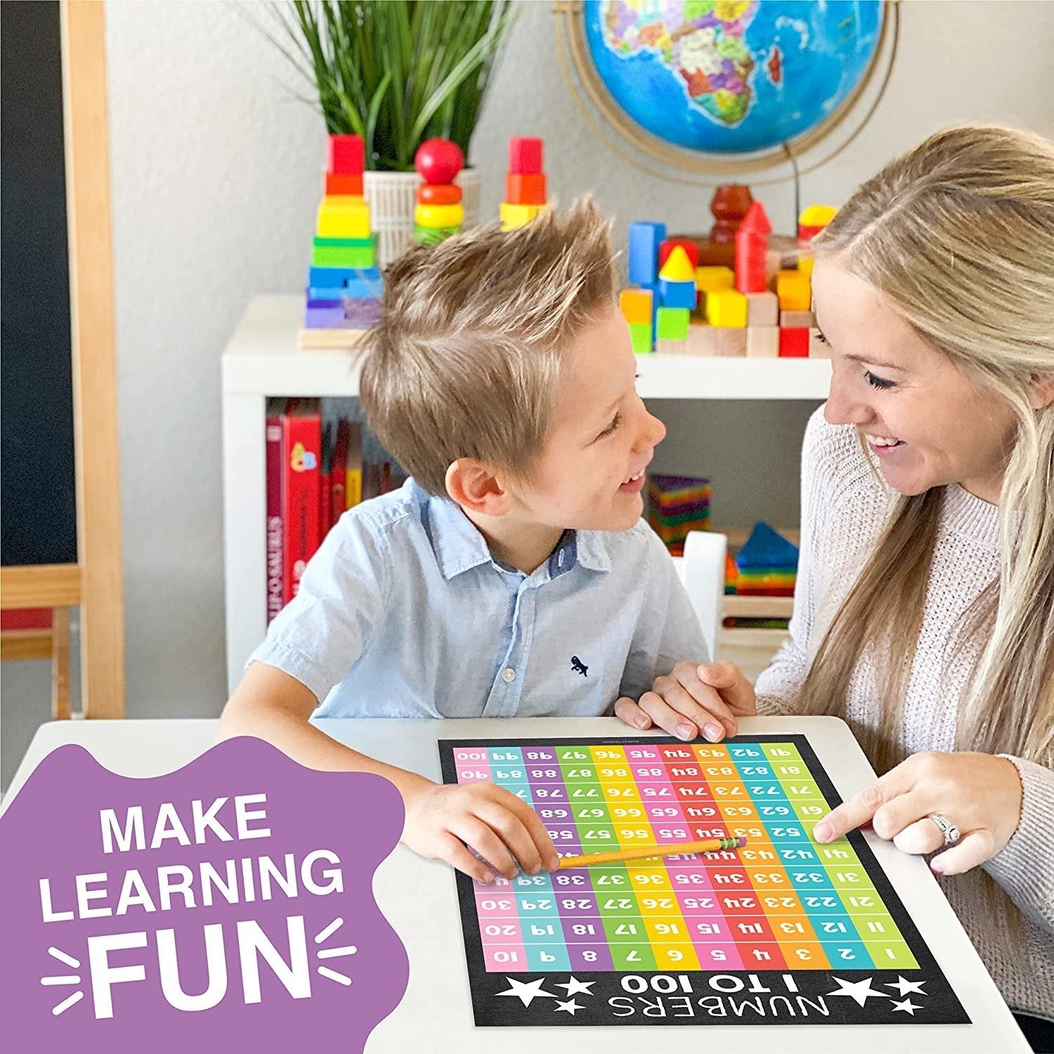 PreK Educational Posters | Set of 16 | Classroom Supplies