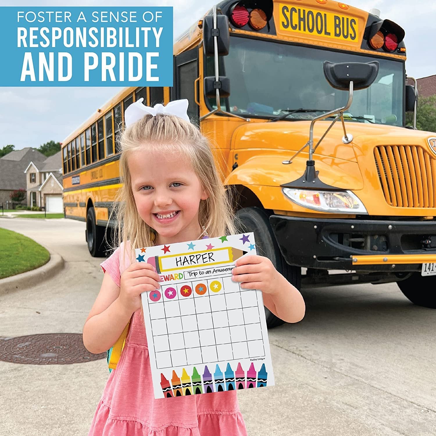 Incentive Charts, Colorful 25 Pack