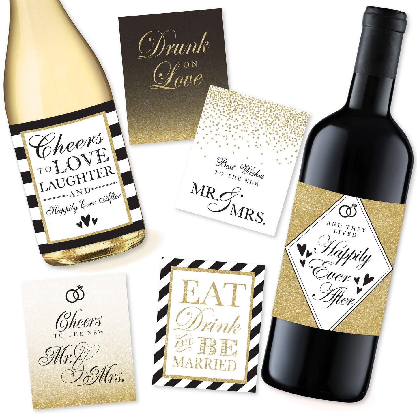 Themed Wine Labels | Party Supplies
