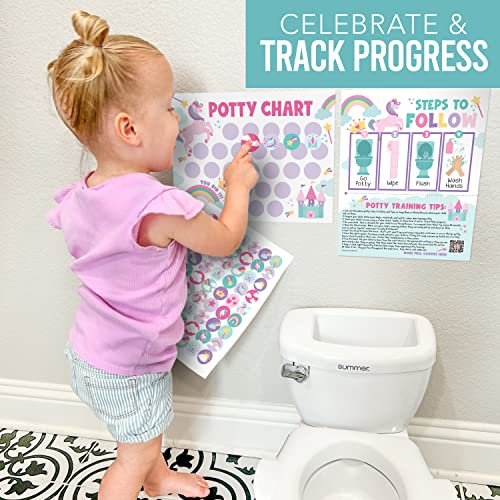 Unicorn Potty Training Chart | Sticker Charts | Early Education