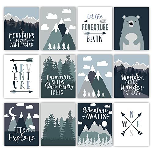 Nursery Wall Art | Set of 6 | Nursery Home Decor