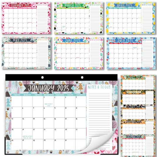 Doodle Large Desk Calendar | 18-Month | 2025-2026 | Calendars & Planners