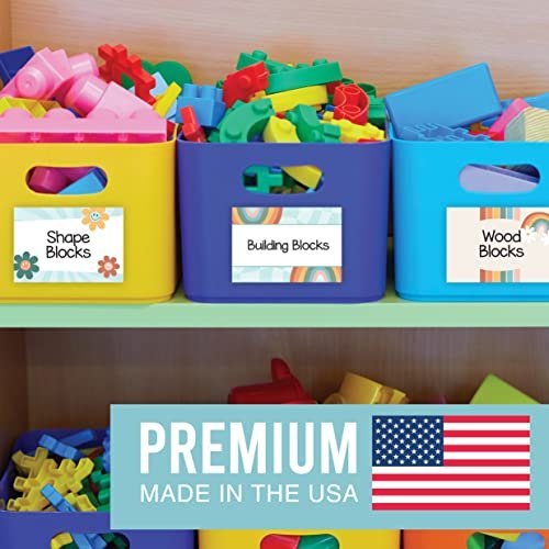 Name Tag Stickers | Set of 56 | Classroom Supplies