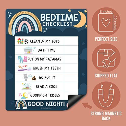 Boho Rainbow Day & Night Routine Charts | Daily Schedule | Educational Charts