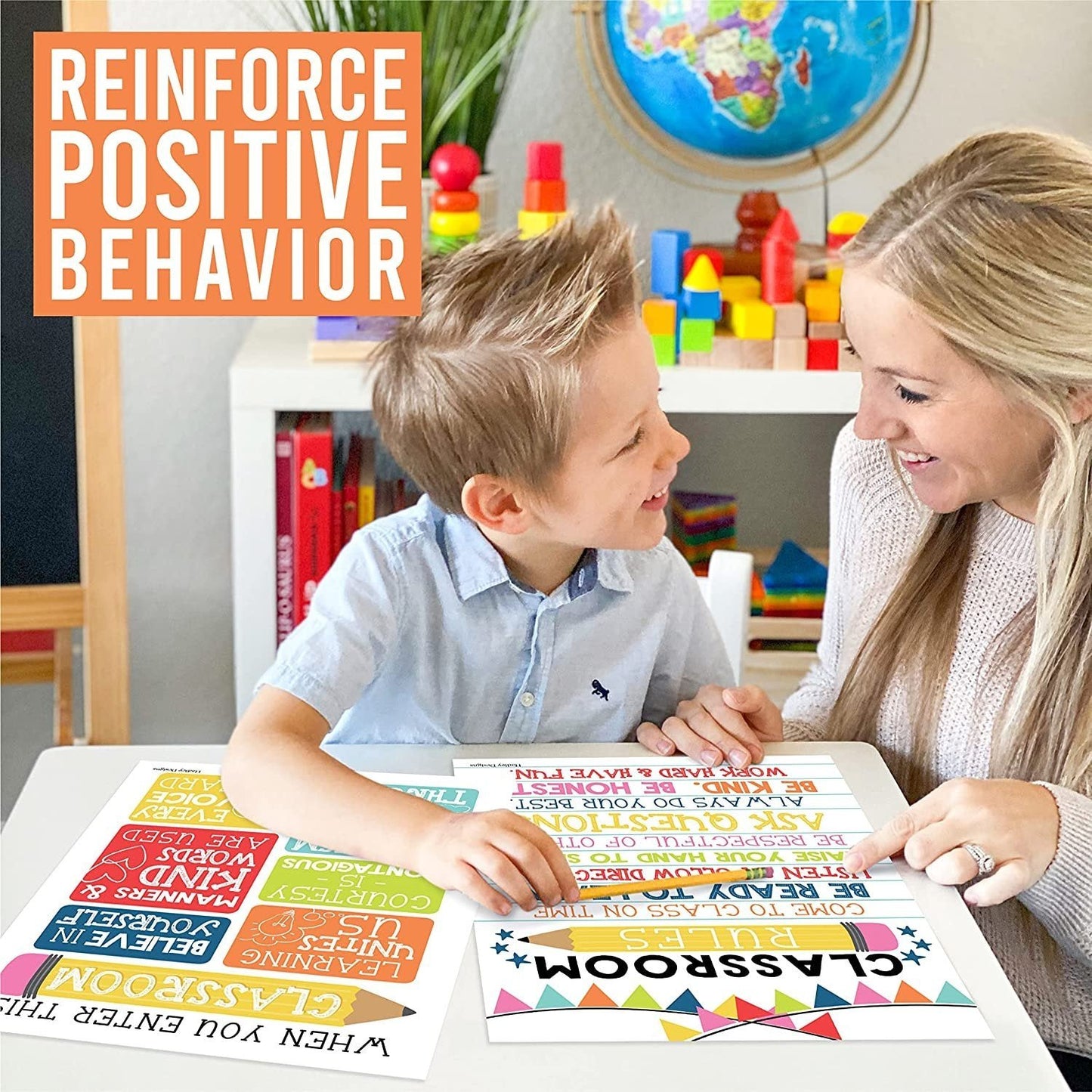 Classroom Motivational Posters | Set of 9 | Educational Supplies