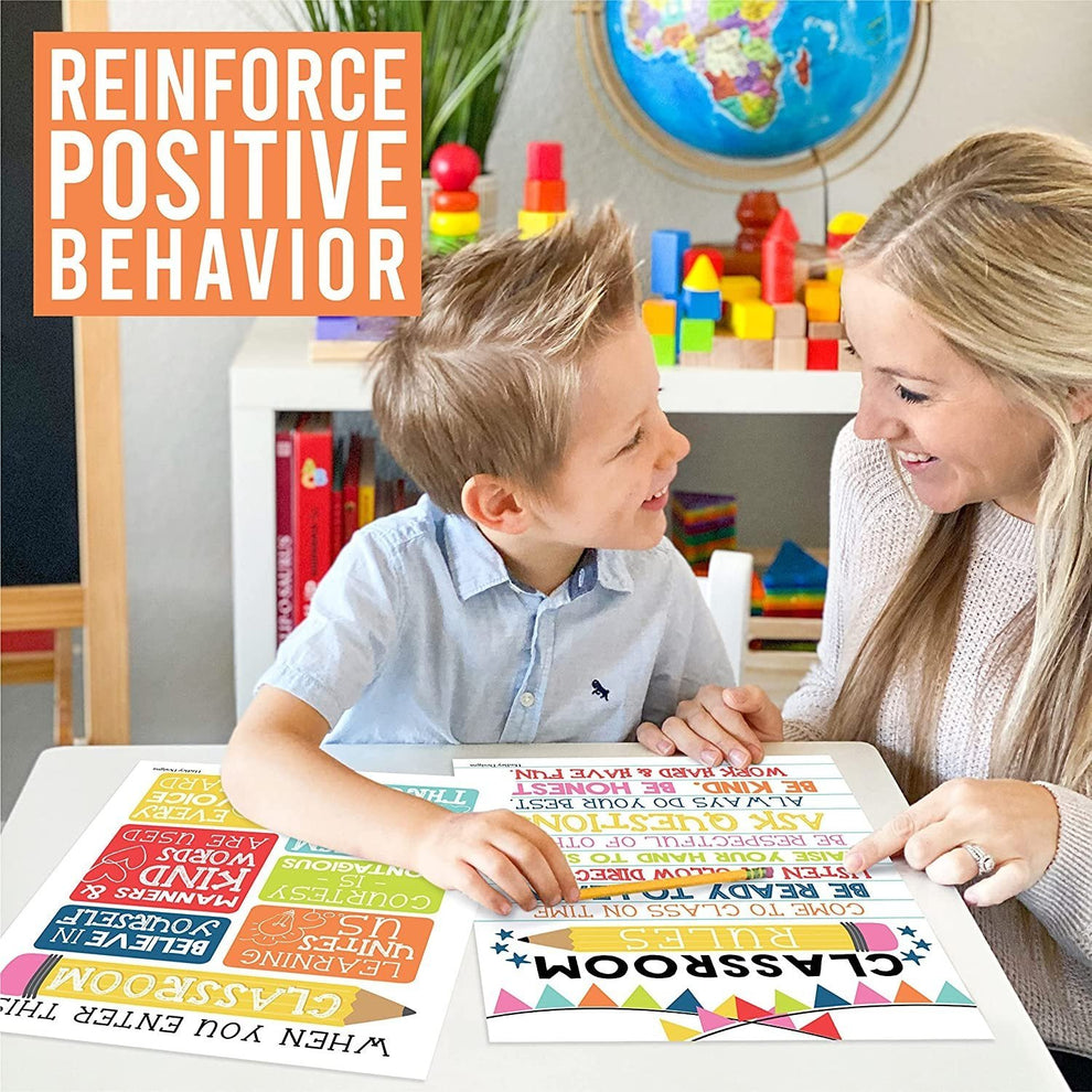 Classroom Motivational Posters | Set of 9 | Educational Supplies ...