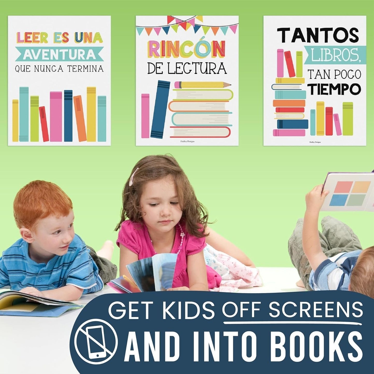 Spanish Reading Posters | Set of 6 | Educational Posters