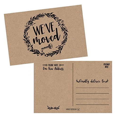We've Moved Postcards | Set of 50 | Greeting Cards