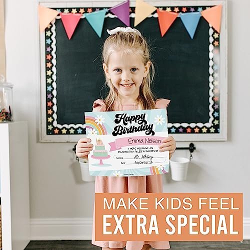 Birthday Certificates | Set of 25 | Birthday Gifts