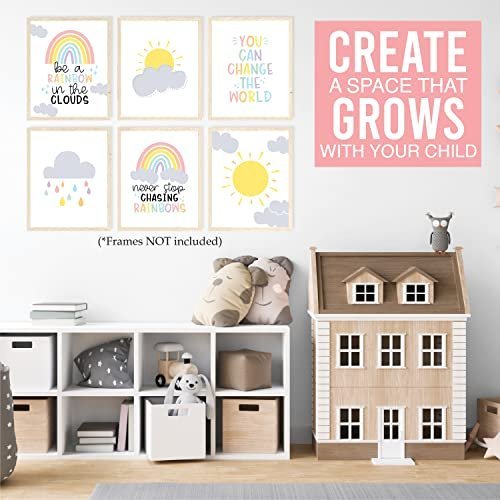 Nursery Wall Art | Set of 6 | Nursery Home Decor