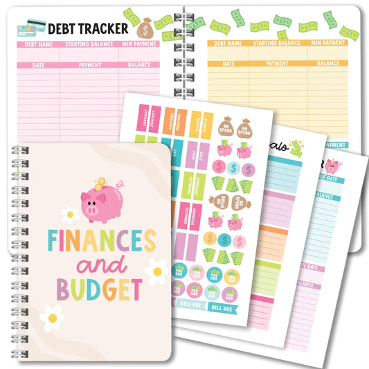 Boho Monthly Budget Planner | 2025-2026 | Calendars & Planners