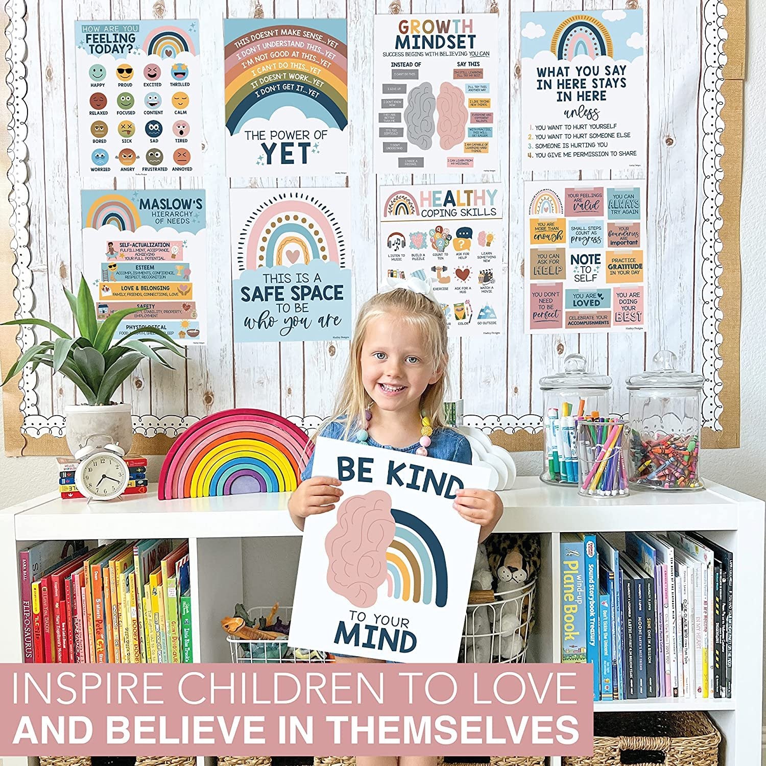 Mental Health Posters | Set of 9 | Educational Posters